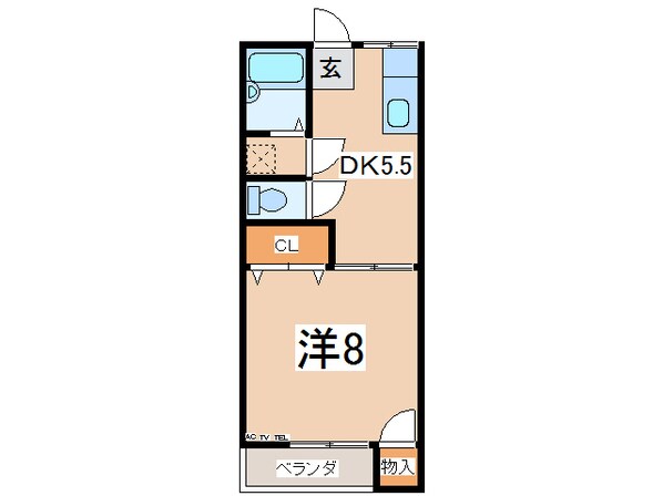 米沢駅 車移動4分  2.6km 1階の物件間取画像